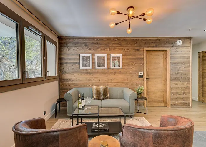 White Pearl A02, Alpes Agency, Central Chamonix, Sleeps 4 Apartamento