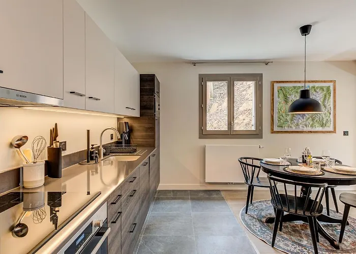 公寓 White Pearl A02, Alpes Agency, Central Chamonix, Sleeps 4 霞慕尼