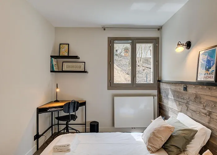 White Pearl A02, Alpes Agency, Chamonix, Sleeps 4 Апартаменты